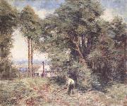 Frederick Mccubbin Labouring in the Bush oil on canvas